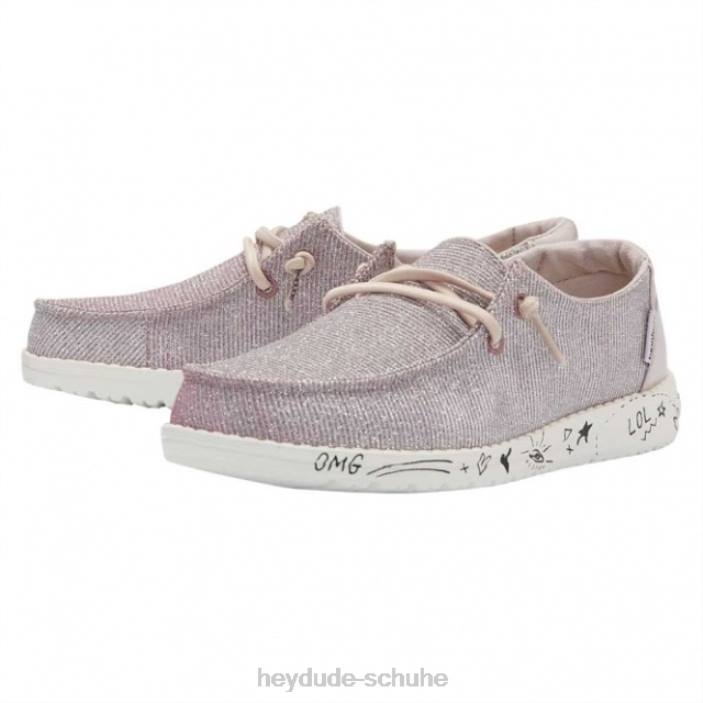 Hey Dude Kinder Heydude Wendy Youth Disco Pink 2PV4519