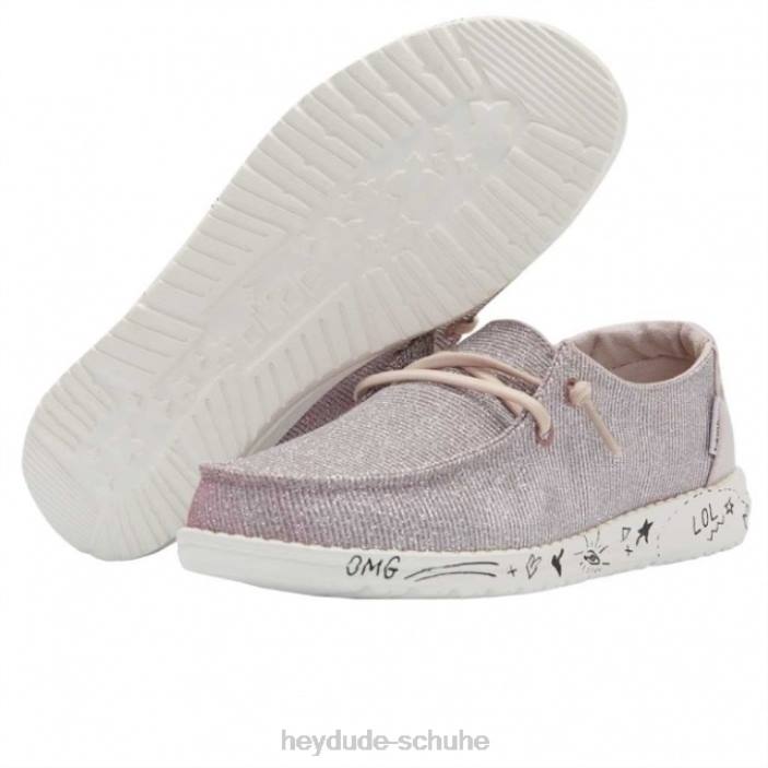 Hey Dude Kinder Heydude Wendy Youth Disco Pink 2PV4519