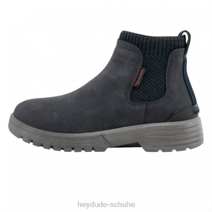 Hey Dude Kinder heydude scott jugend recyceltes leder tiefblau 2PV4491