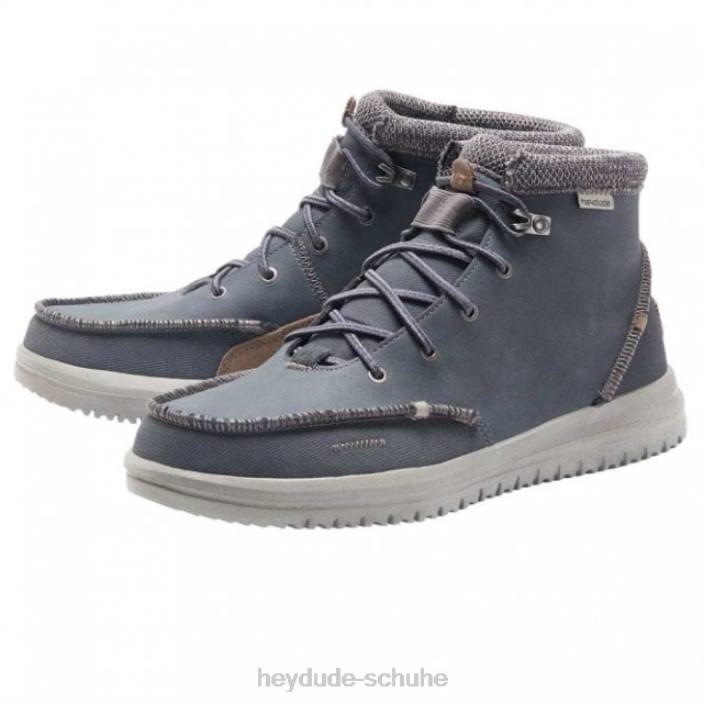 Hey Dude Männer Heydude Bradley recyceltes Leder tiefblau 2PV4342