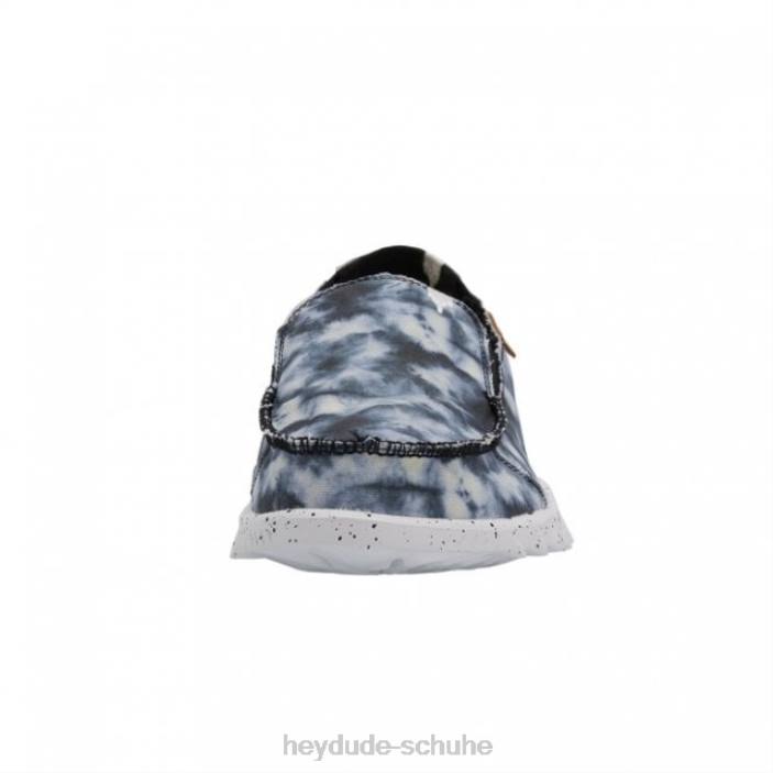 Hey Dude Männer Heydude Farty Print Canvas Tie Dye Schwarz 2PV4236