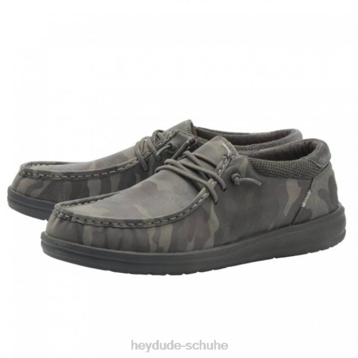 Hey Dude Männer Heydude Paul Artic Camo aus recyceltem Leder 2PV4295