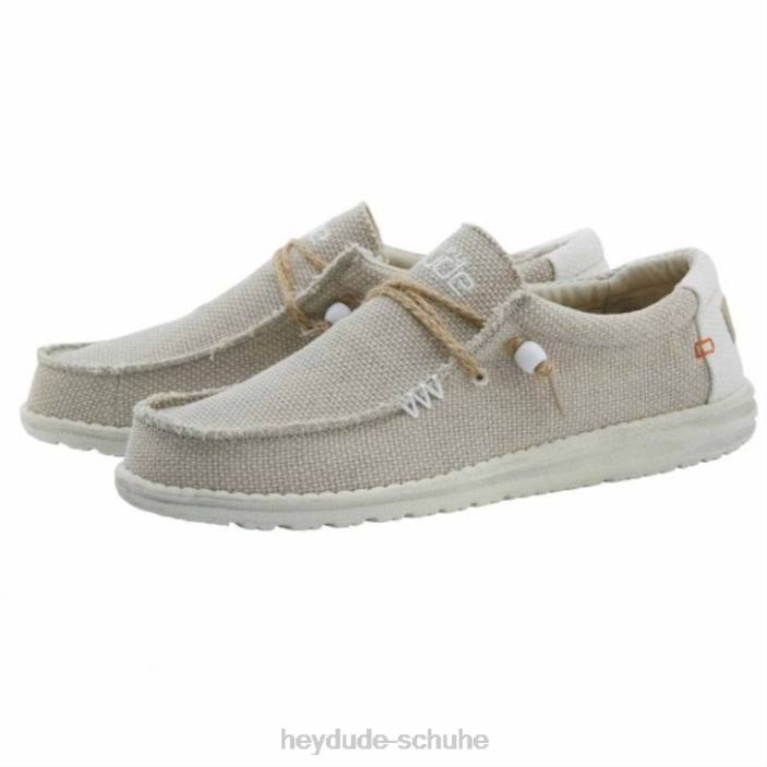 Hey Dude Männer Heydude Wally Natural Off White 2PV4244