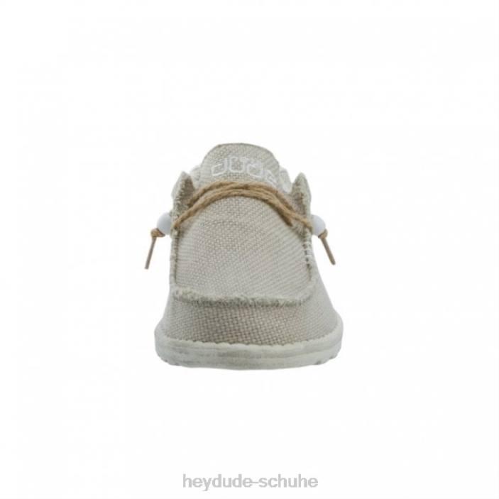 Hey Dude Männer Heydude Wally Natural Off White 2PV4244