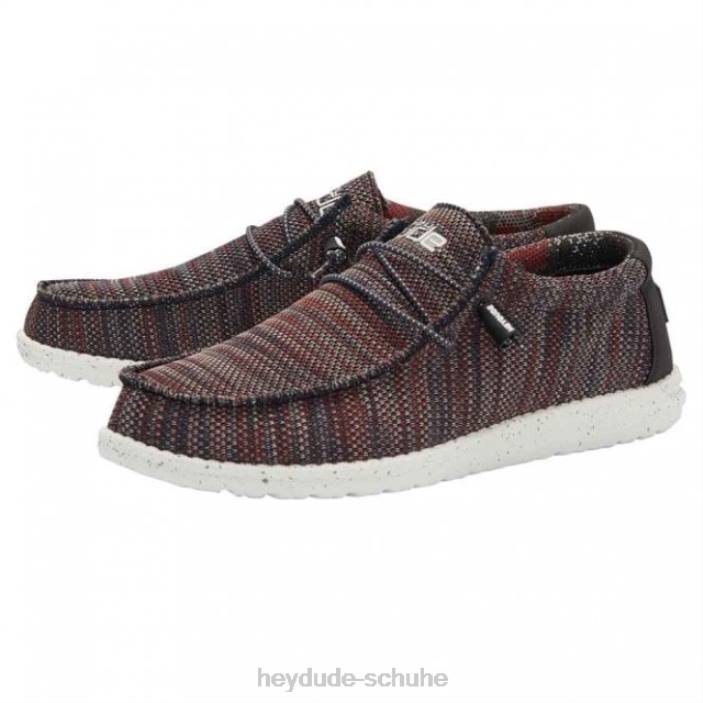 Hey Dude Männer Heydude Wally Sox rot 2PV4305