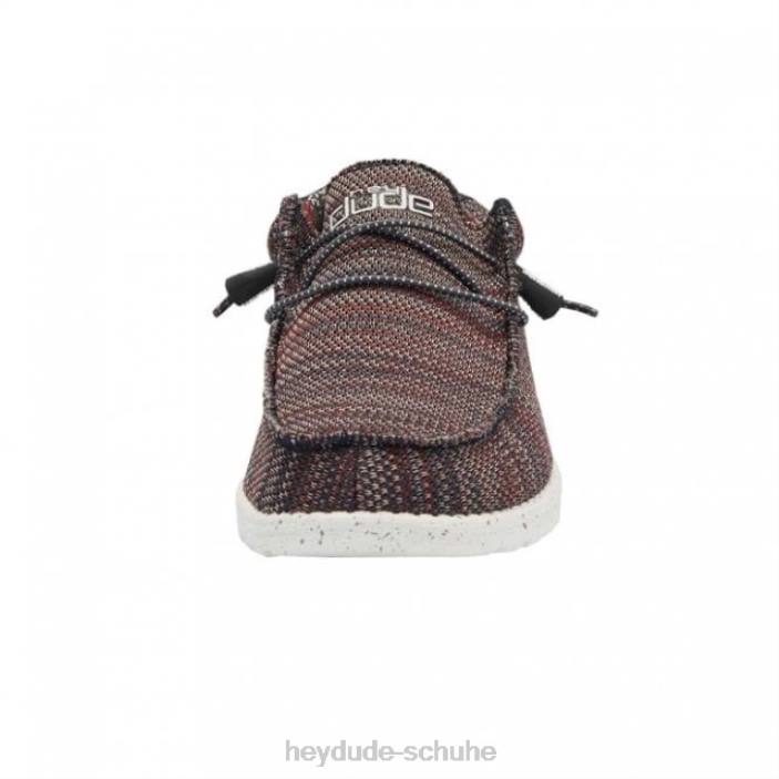 Hey Dude Männer Heydude Wally Sox rot 2PV4305