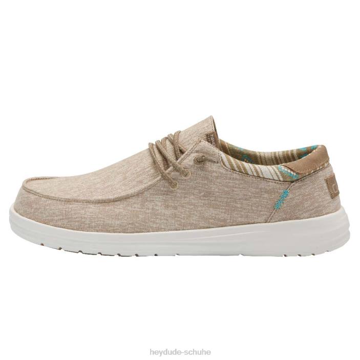 Hey Dude Männer Paul Chambray Beige 2PV4160