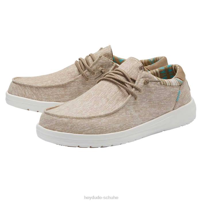 Hey Dude Männer Paul Chambray Beige 2PV4160