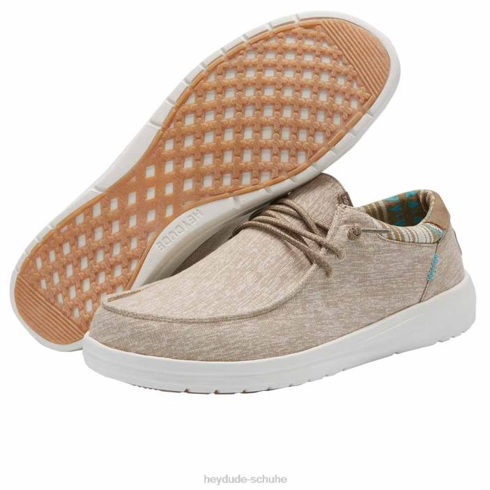 Hey Dude Männer Paul Chambray Beige 2PV4160
