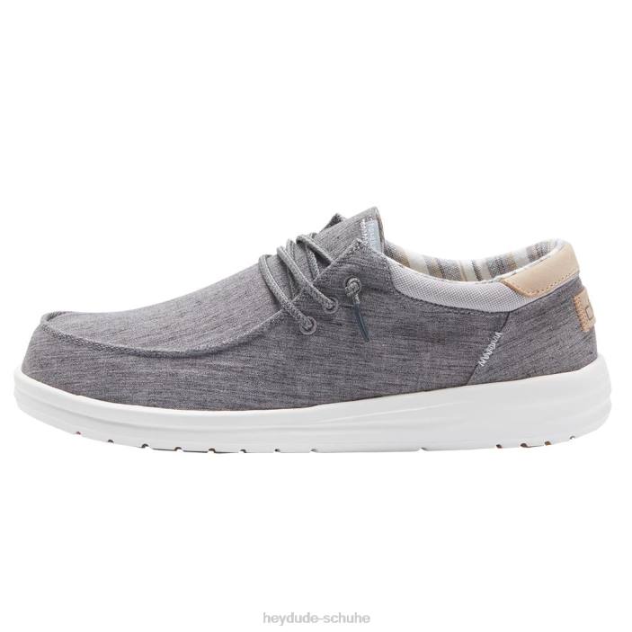 Hey Dude Männer Paul Chambray Eisen 2PV4162