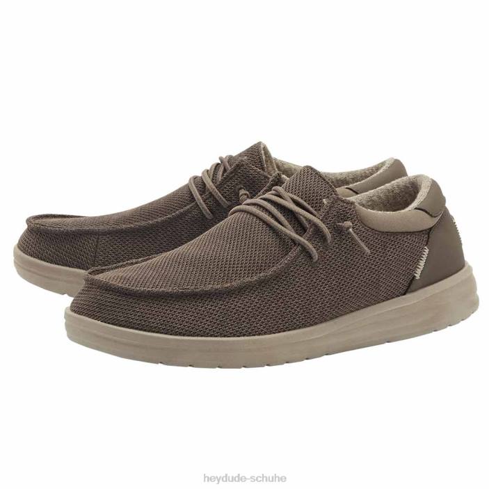 Hey Dude Männer Paul Sox Shitake Brown 2PV4158