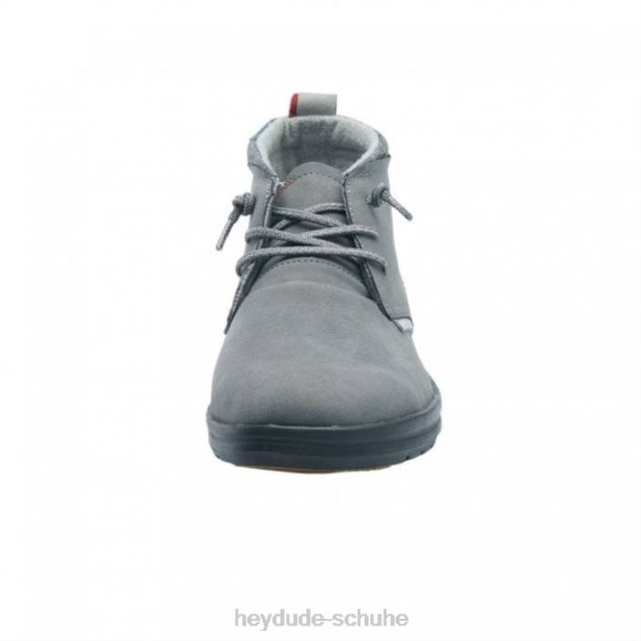 Hey Dude Männer heydude jack recyceltes leder dunkelgrau 2PV4353