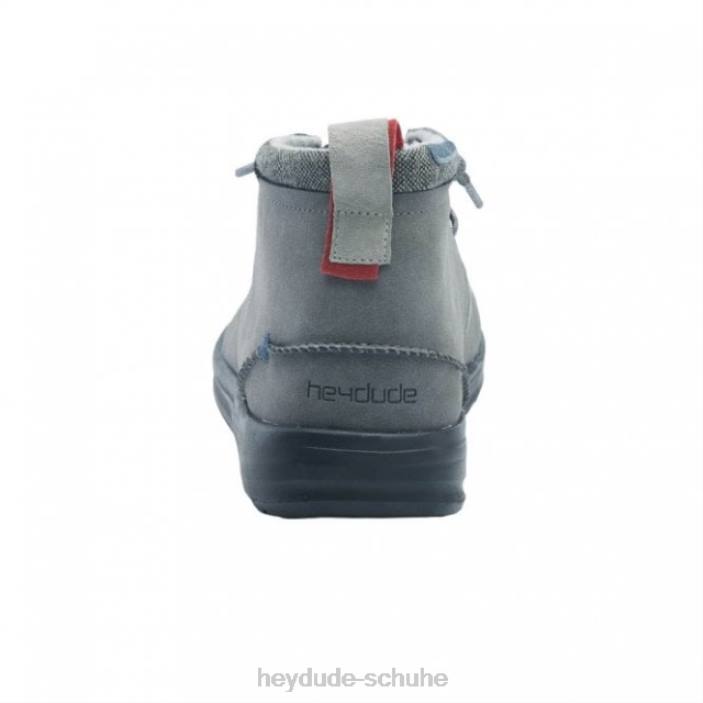 Hey Dude Männer heydude jack recyceltes leder dunkelgrau 2PV4353