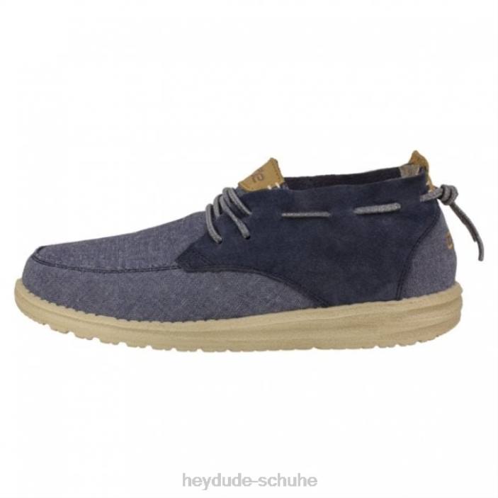 Hey Dude Männer Heydude Alfie Chambray Blau 2PV4320