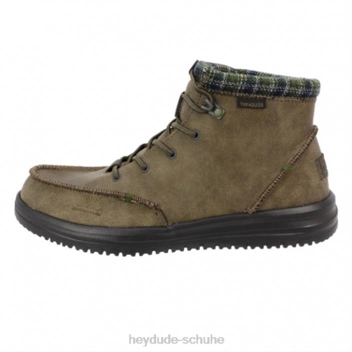 Hey Dude Männer Heydude Bradley recyceltes Leder Mahagoni 2PV4485
