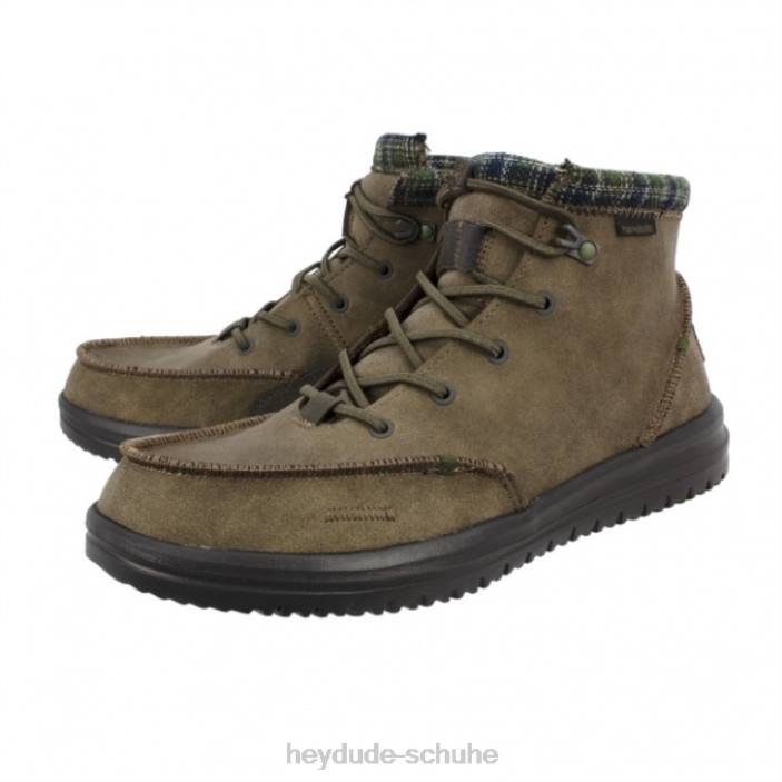 Hey Dude Männer Heydude Bradley recyceltes Leder Mahagoni 2PV4485