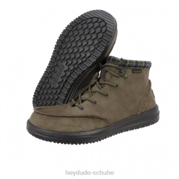 Hey Dude Männer Heydude Bradley recyceltes Leder Mahagoni 2PV4485