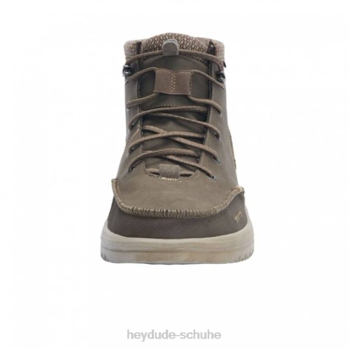 Hey Dude Männer Heydude Bradley recyceltes Leder Schokolade 2PV4288