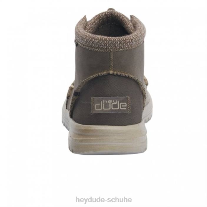 Hey Dude Männer Heydude Bradley recyceltes Leder Schokolade 2PV4288
