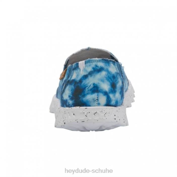 Hey Dude Männer Heydude Farty Print Canvas Batikblau 2PV4235