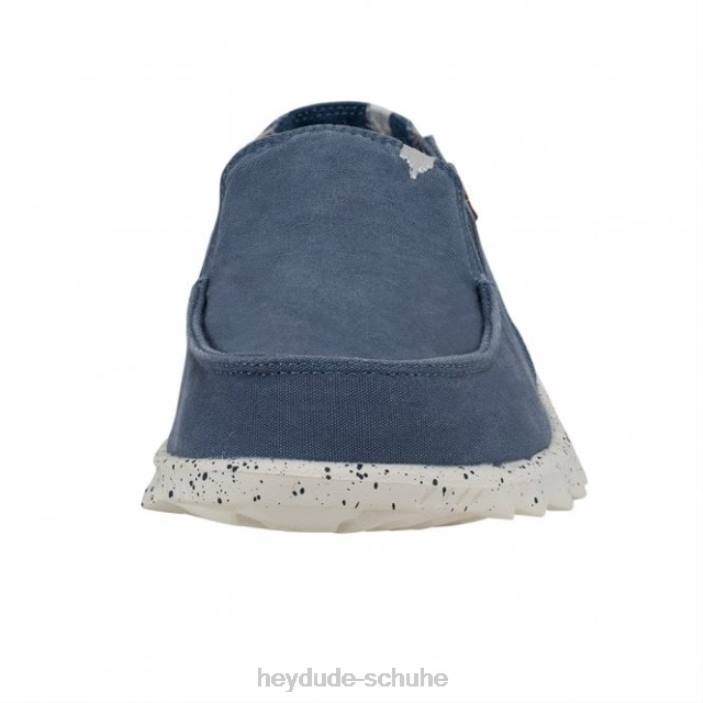 Hey Dude Männer Heydude Farty Washed Canvas Bluestone 2PV4229