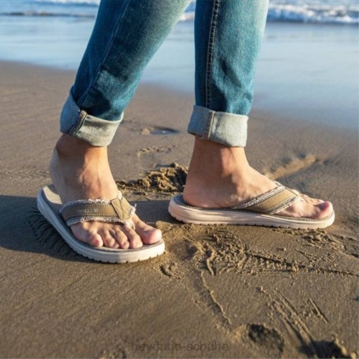 Hey Dude Männer Heydude Jax Naturbeige 2PV4364