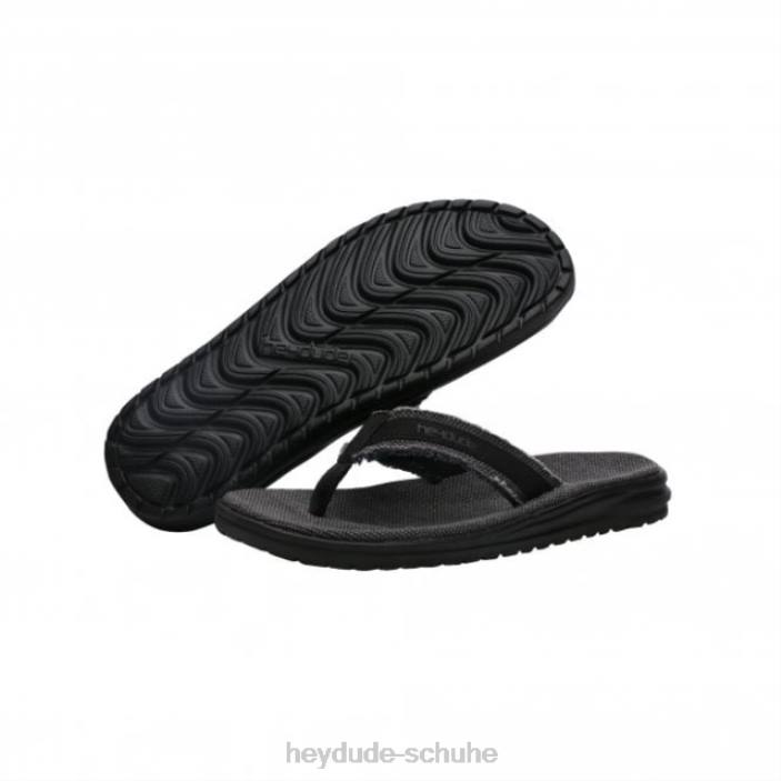 Hey Dude Männer Heydude Jax Naturschwarz 2PV4362