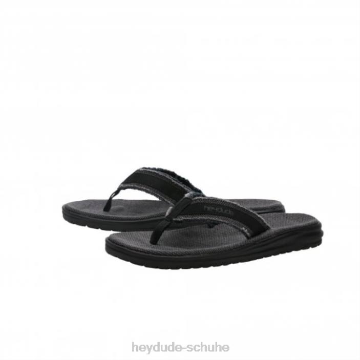 Hey Dude Männer Heydude Jax Naturschwarz 2PV4362