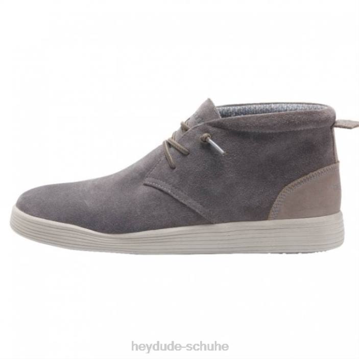 Hey Dude Männer Heydude Jo Wildleder Shadow Grey 2PV4292