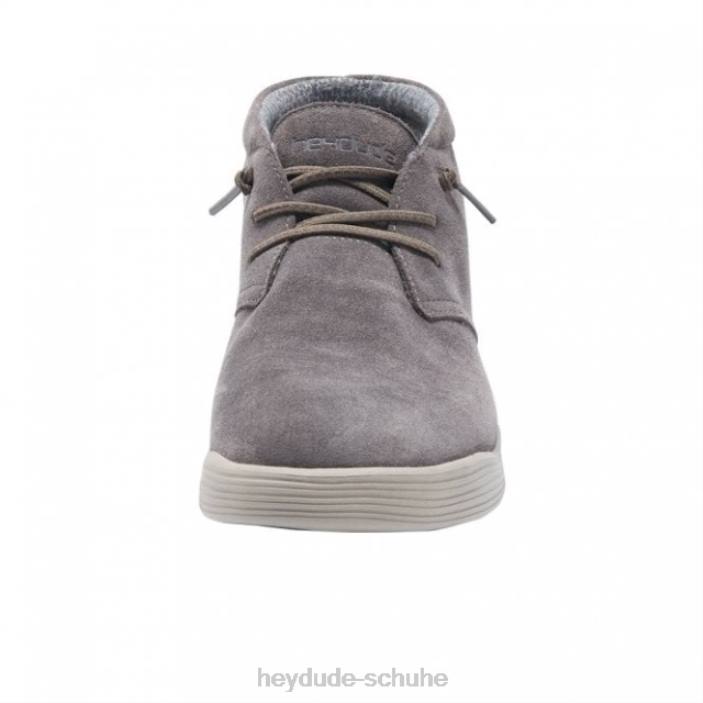 Hey Dude Männer Heydude Jo Wildleder Shadow Grey 2PV4292