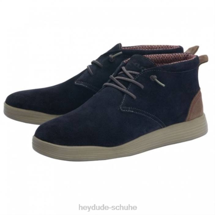 Hey Dude Männer Heydude Jo Wildleder ozeanblau 2PV4291