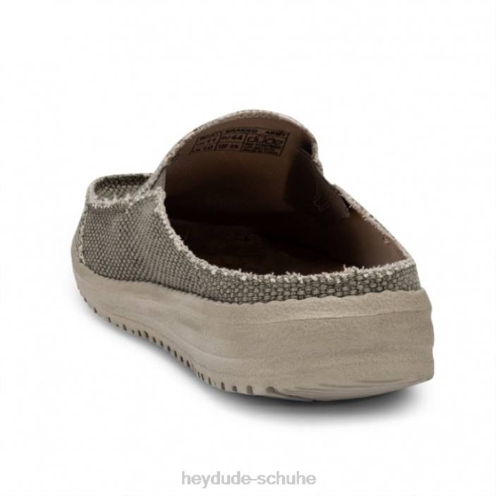 Hey Dude Männer Heydude Marty Natural Army Slip-on-Mule 2PV4221
