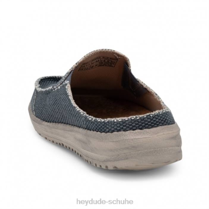 Hey Dude Männer Heydude Marty natürliche nachtblaue Slip-on-Mule 2PV4222