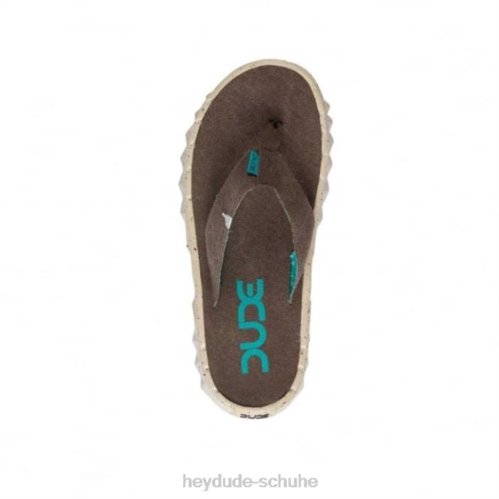 Hey Dude Männer Heydude Sava Funk Wenge Canvas Flip-Flop 2PV4365