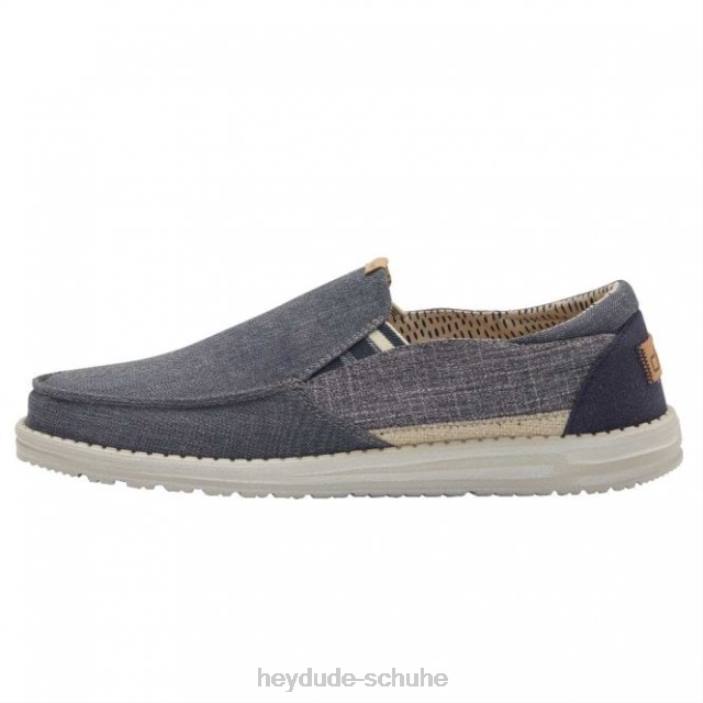 Hey Dude Männer Heydude Thad Chambray Ombre Blue 2PV4241