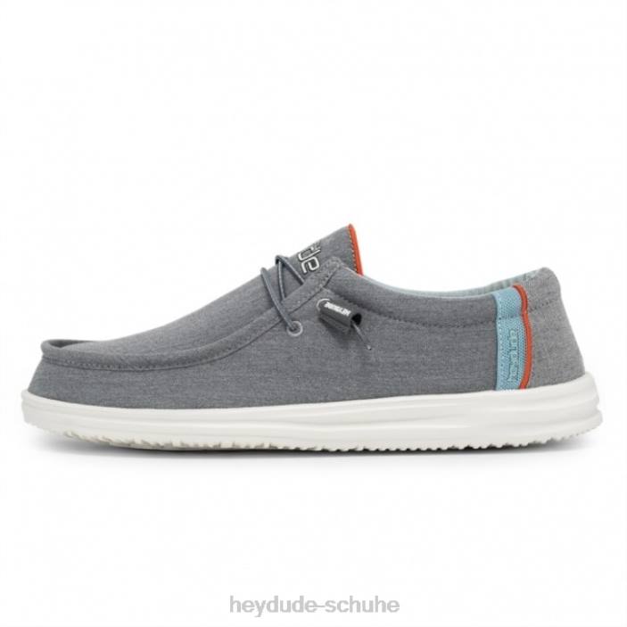 Hey Dude Männer Heydude Wally Canvas Airflow Granit 2PV4271