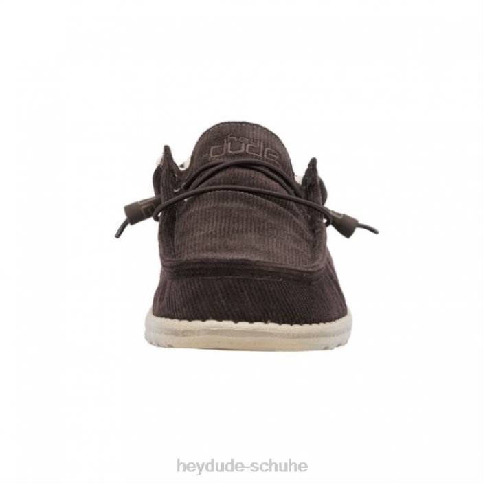 Hey Dude Männer Heydude Wally Cord-Kunstpelz gefüttert, Schokolade 2PV4317