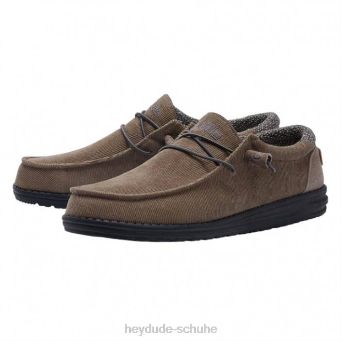 Hey Dude Männer Heydude Wally Corduroy Tan 2PV4310