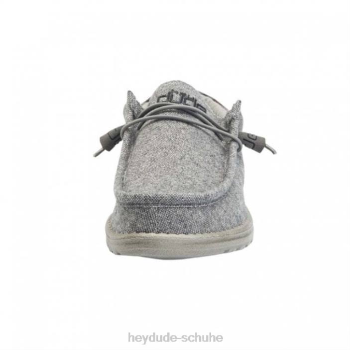 Hey Dude Männer Heydude Wally Funk Wollgrau 2PV4298