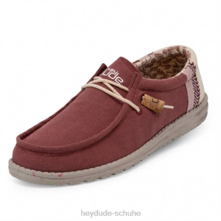 Hey Dude Männer Heydude Wally Naturleinenziegel 2PV4340