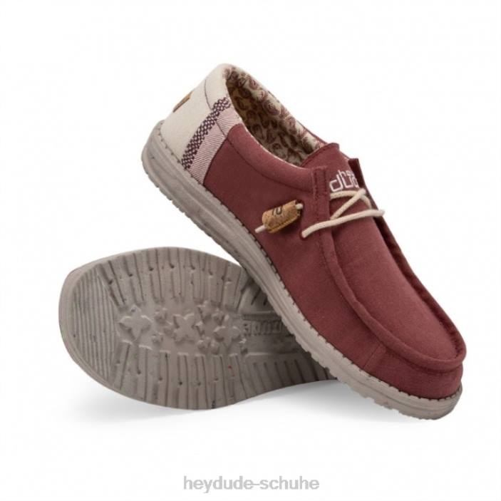 Hey Dude Männer Heydude Wally Naturleinenziegel 2PV4340