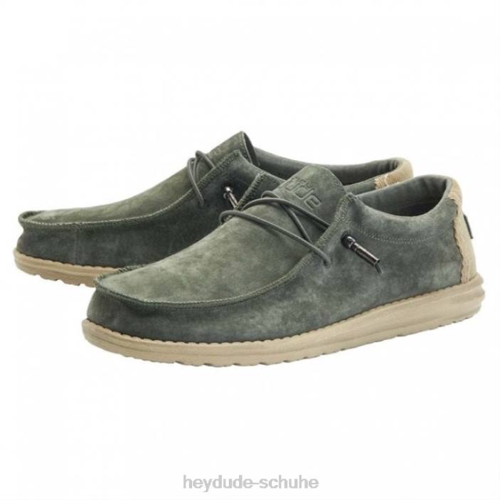 Hey Dude Männer Heydude Wally Premium Wildleder Moschus 2PV4297