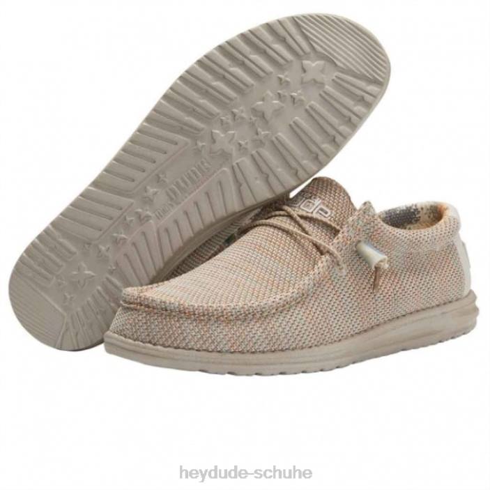 Hey Dude Männer Heydude Wally Sox 2 Safari Orange 2PV4302