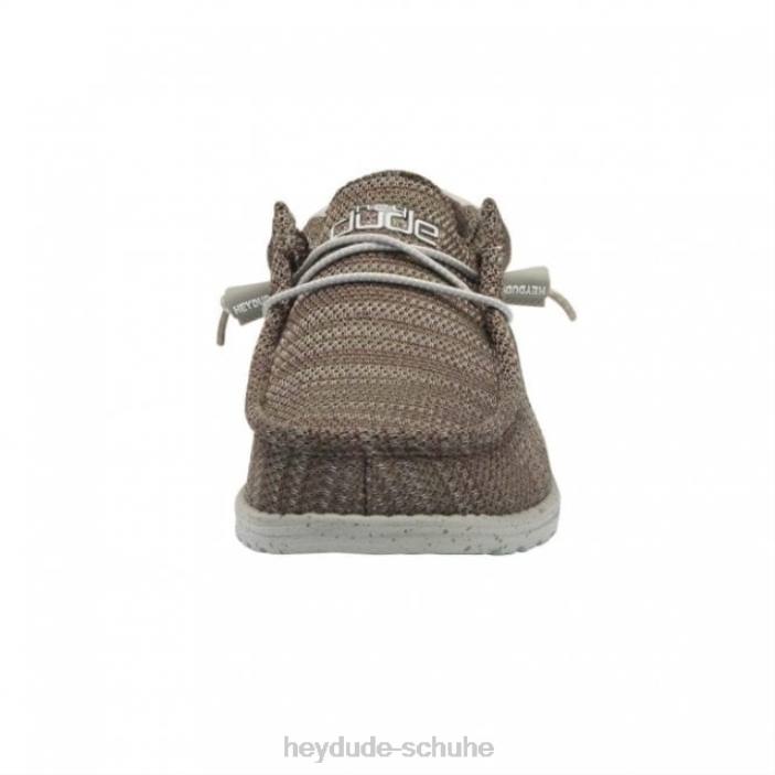 Hey Dude Männer Heydude Wally Sox 2 Slate Burgundy 2PV4303