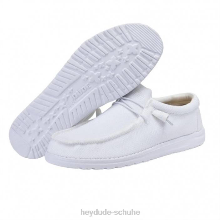 Hey Dude Männer Heydude Wally Sox Arctic White 2PV4352