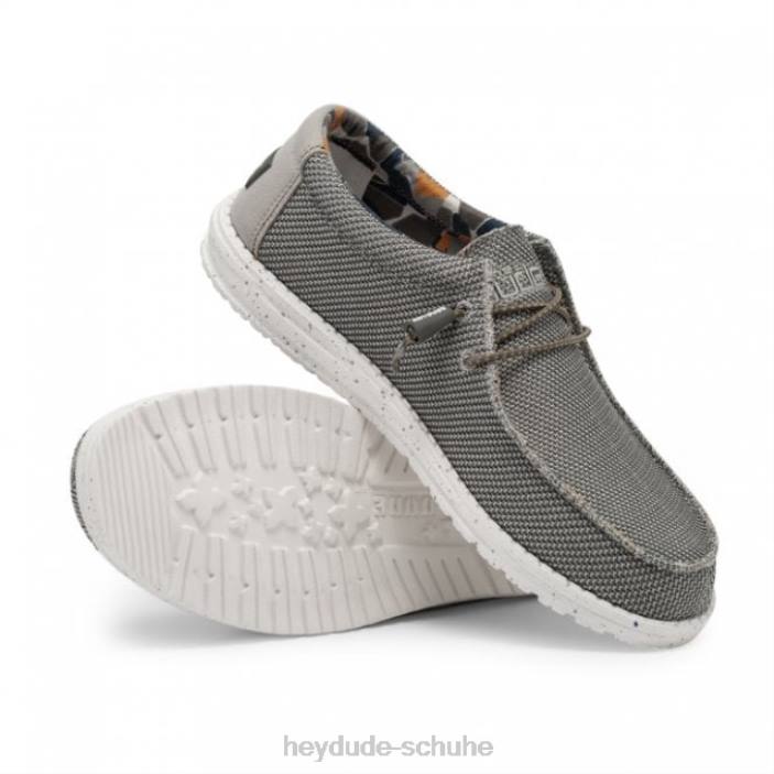 Hey Dude Männer Heydude Wally Sox Asphalt 2PV4246
