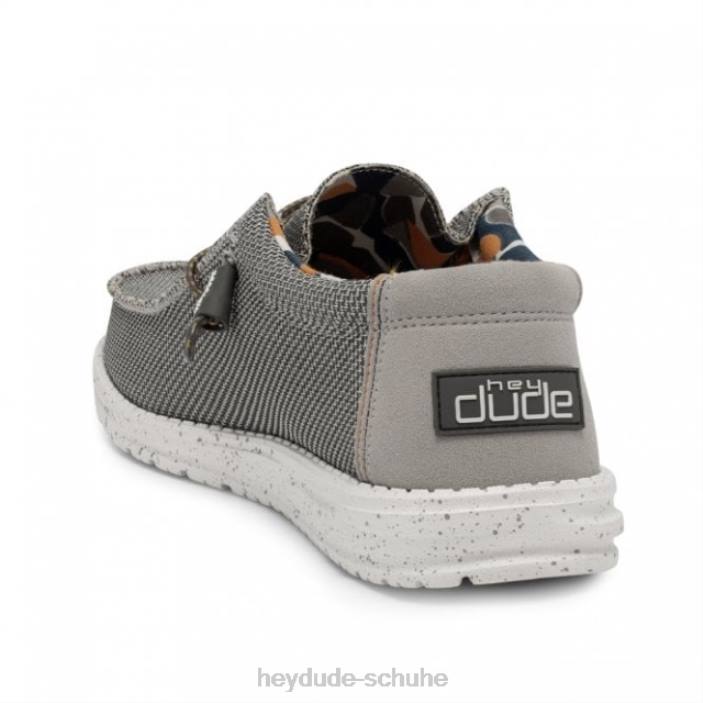 Hey Dude Männer Heydude Wally Sox Asphalt 2PV4246