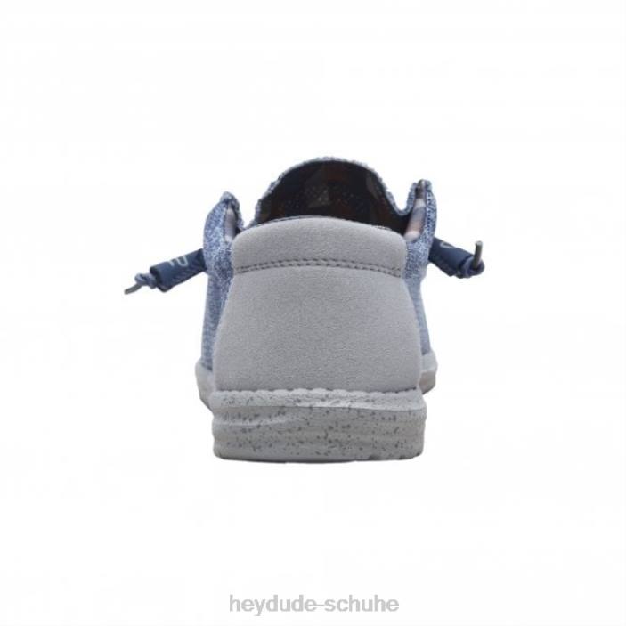 Hey Dude Männer Heydude Wally Sox Blaugrau 2PV4300
