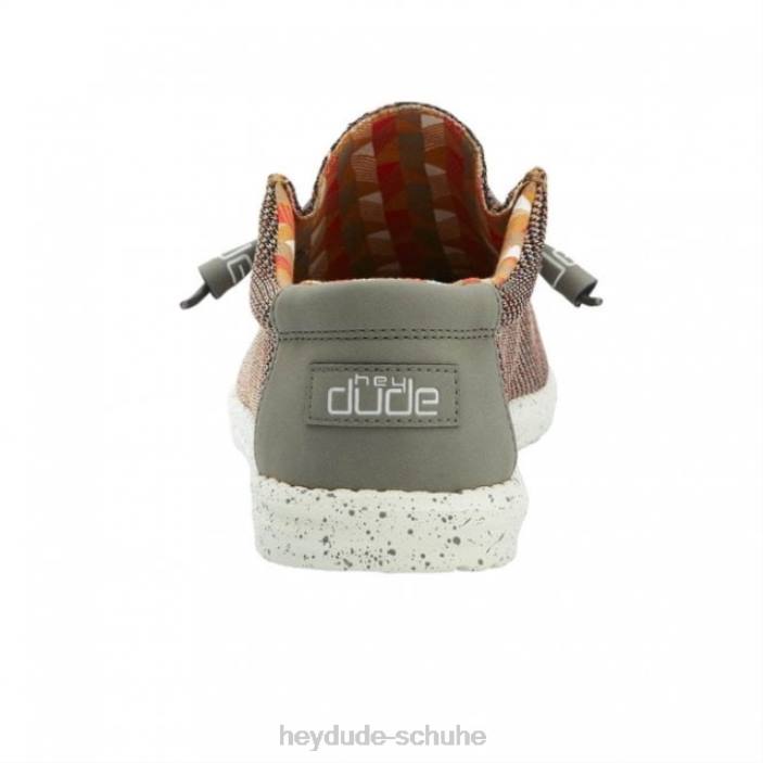 Hey Dude Männer Heydude Wally Sox Canyon Red 2PV4347