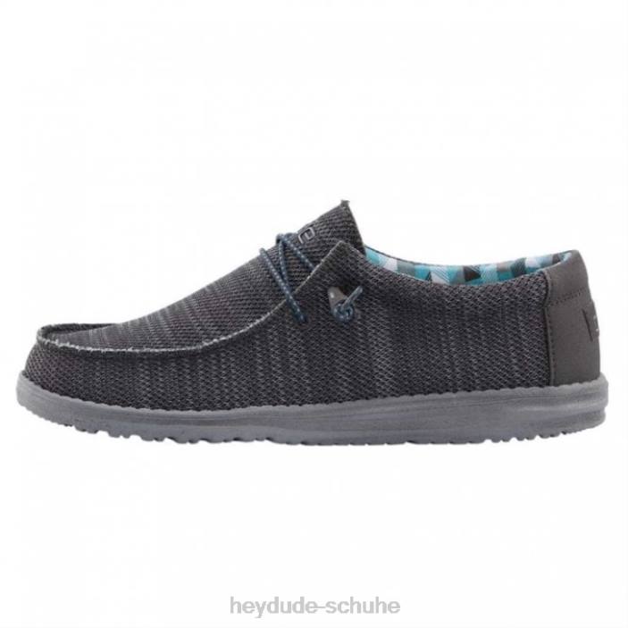 Hey Dude Männer Heydude Wally Sox Charcoal 2PV4348